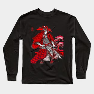 #Samurai Heading into Battle Long Sleeve T-Shirt